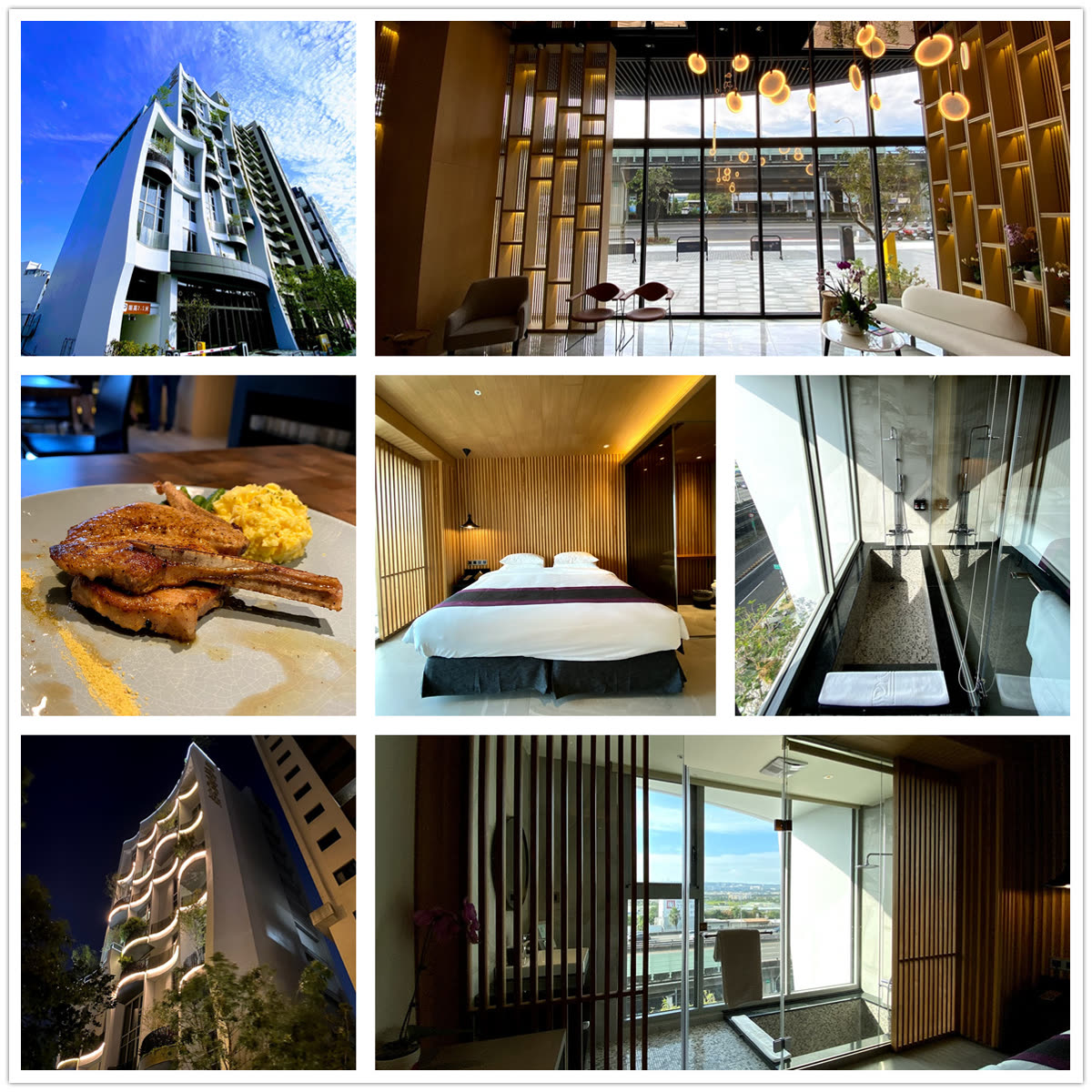 [台中] 余舍行旅 RoyalRoiHotel 享受日式禪風豪宅的家、早餐吃菲力牛排、泡露天浴缸看大肚山風情